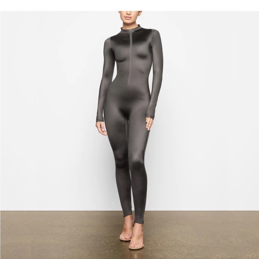 SKIMS All In One Mockneck Shine Onesie